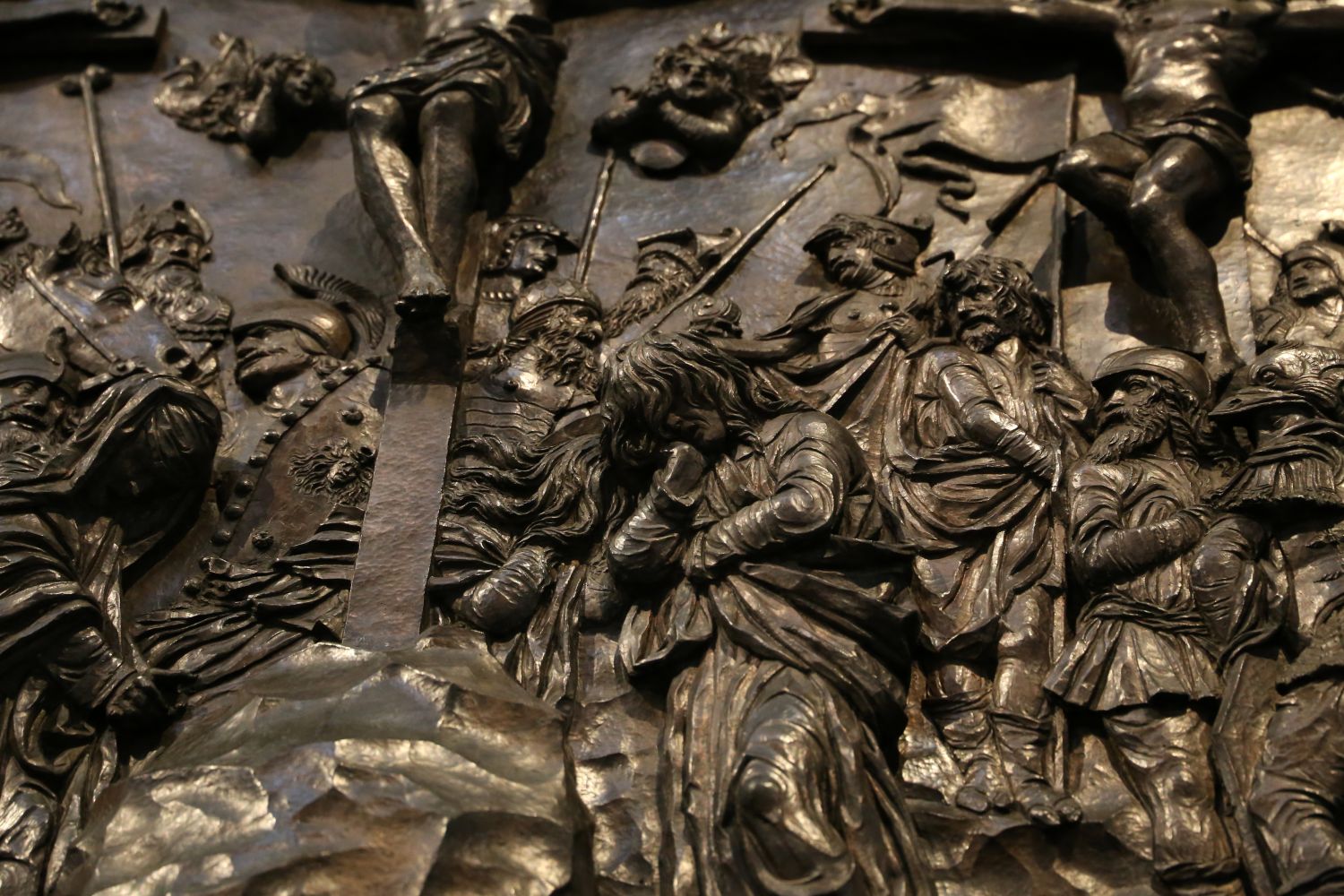 Donatello's pulpits in San Lorenzo in Florence